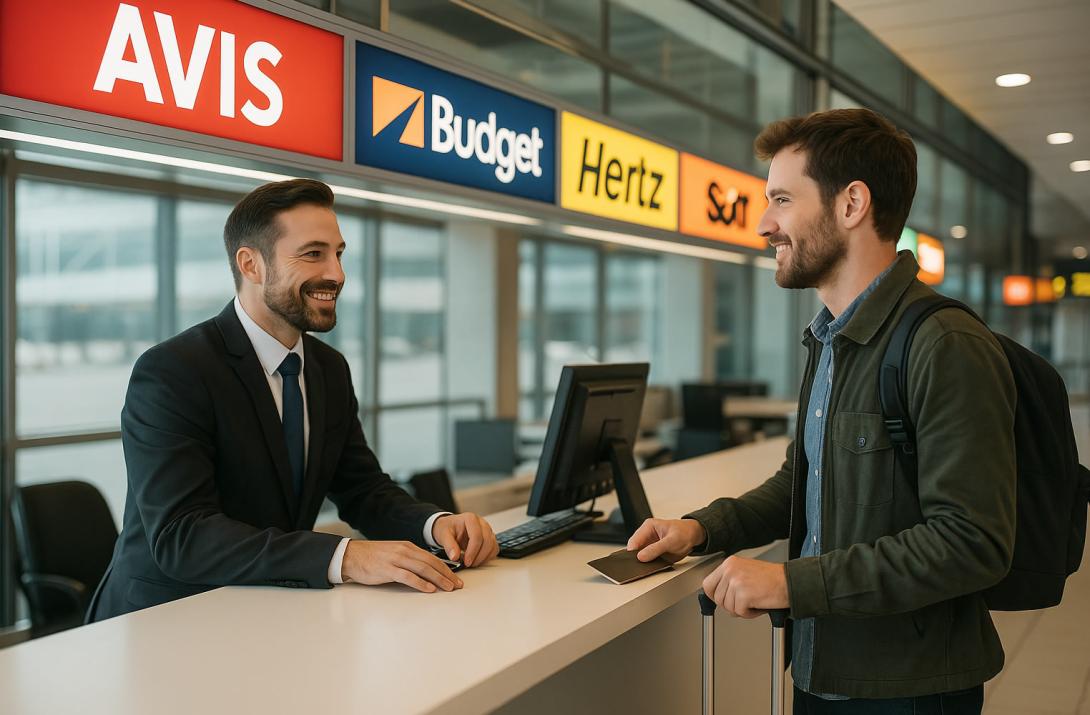 rent a car AMS airport